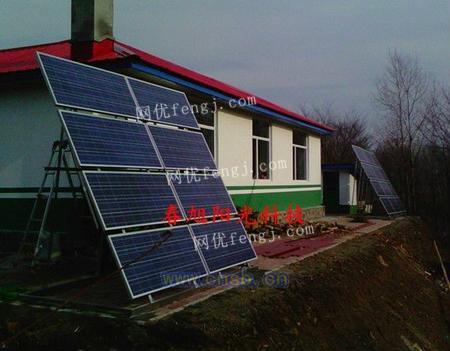 寧夏果園家用照明太陽能發電系統